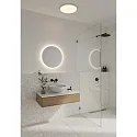 Nordlux LED Spiegel mit Beleuchtung DOVINA, rund, 20W, 4000K, 800lm, IP44, klar