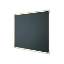 LED Spiegel mit Beleuchtung DOVINA, eckig, 20W, 4000K, 800lm, IP44, klar