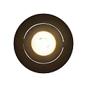 LED Einbaustrahler ALIKI, 38°, 8W, 2700K, IP44, dimmmbar, schwarz