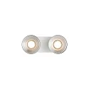Nordlux ceiling luminaire PITCHER 2 flames GU10 IP20, white dimmable