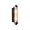 Wandleuchte NIMAL Badleuchte, E14, IP44, dimmbar, schwarz