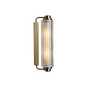 Nordlux wall luminaire NIMAL E14 IP44, brass dimmable