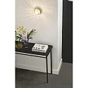 wall luminaire CHISELL E14 IP20, clear, mat, brass 