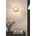 Nordlux wall luminaire CHISELL E14 IP20, clear, mat, brass 
