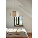 Nordlux pendant luminaire CARDINE 50 E27 IP20, black, white matt dimmable