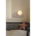 Nordlux Kinderzimmer-Wandleuchte  SKYKU CLOUD, IP20, E14 (exkl.), abnehmbares Steckerkabel mit Schnurschalter, weiß