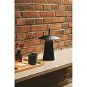 LED Akku-Tischleuchte ARA TO-GO 2, 2W, 3000K, 240lm, CRI>80, IP54, dimmbar, schwarz