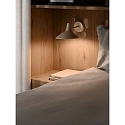 design for the people by Nordlux wall luminaire DARCI SHORT swivelling, rotatable E14 IP20, sand coloured 