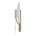 design for the people by Nordlux Wandleuchte FURIKO, G9, IP20, messing gebürstet