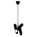 Pendelleuchte ROCHELLE, GU10, IP20, dimmbar, schwarz
