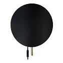 design for the people by Nordlux Wandleuchte SPARGO, E27, IP20, schwarz/messing