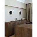 design for the people by Nordlux Wandleuchte SPARGO, E27, IP20, schwarz/messing
