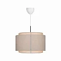Pendelleuchte TAKAI, E27, IP20, dimmbar, beige