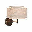 Wandleuchte TAKAI, E27, IP20, beige