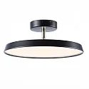 design for the people by Nordlux LED Deckenleuchte KAITO 2 PRO 30, 15W, 3000K, 1500lm, IP20, dimmbar, schwarz