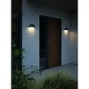 Nordlux outdoor wall luminaire SCORPIUS MAXI E27 IP44, black matt 