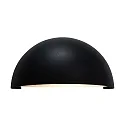 outdoor wall luminaire SCORPIUS E14 IP44, black matt 