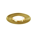 Nordlux LED Einbaustrahler ROSALEE, 36°, 7W, 2700/3000/4000K, 600lm, IP65/IP20, messing