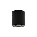 spot SABONIS GU10 IP20, black dimmable