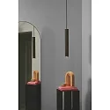 Nordlux pendant luminaire VICO GU10 IP20, brown, metallic dimmable
