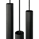 Nordlux pendant luminaire VICO 3 flames GU10 IP20, black dimmable