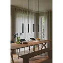 Nordlux Pendelleuchte VICO, 4-flammig, 4x GU10, IP20, dimmbar, schwarz