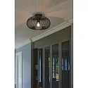 Nordlux Decken-/Wandleuchte BERONI, E27, IP20, dimmbar, schwarz