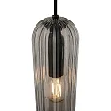 pendant luminaire MIELLA 3 flames E27 IP20, smoky colour dimmable