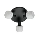 Nordlux Deckenleuchte MILFORD MINI, 3-flammig, 3x E14, IP20, dimmbar, schwarz