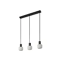 Nordlux pendant luminaire MILFORD MINI 3 flames E14 IP20, black dimmable