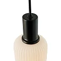 Nordlux pendant luminaire MILFORD MINI 3 flames E14 IP20, black dimmable