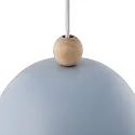 pendant luminaire GASTON E27 IP20, blue dimmable