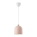Pendelleuchte GASTON, E27, IP20, dimmbar, staubrosa