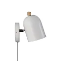 Nordlux wall luminaire GASTON E27 IP20, white 