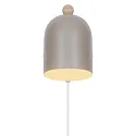Nordlux Wandleuchte GASTON, E27, IP20, hellbraun