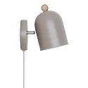 Nordlux Wandleuchte GASTON, E27, IP20, hellbraun