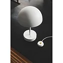 Nordlux LED-Akku Tischleuchte ELLEN TO-GO, IP44 IK02, 2.8W 3000K 300lm, 3-stufige MoodmakerTM Dimmung, mit IP-Ladestation, weiß