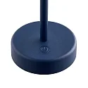 Nordlux LED-Akku Tischleuchte ELLEN TO-GO, IP44 IK02, 2.8W 3000K 300lm, 3-stufige MoodmakerTM Dimmung, mit IP-Ladestation, blau