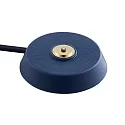 Nordlux LED-Akku Tischleuchte ELLEN TO-GO, IP44 IK02, 2.8W 3000K 300lm, 3-stufige MoodmakerTM Dimmung, mit IP-Ladestation, blau