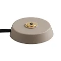 Nordlux battery table lamp ELLEN TO-GO without charger, with IP charging station IP44, beige, mat dimmable