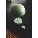 Nordlux battery table lamp ELLEN TO-GO without charger, with IP charging station IP44, mat, olive green dimmable
