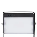 battery table lamp SAULIO IP44, black dimmable