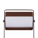 Nordlux Mobile LED Solar-Akkuleuchte SAULIO, IP44, 3.5W 3000K 200lm, 3-Step MOODMAKER™, Seeluft-beständig, Aluminium, braun