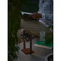 Nordlux Mobile LED Solar-Akkuleuchte SAULIO, IP44, 3.5W 3000K 200lm, 3-Step MOODMAKER™, Seeluft-beständig, Aluminium, braun