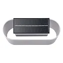 Nordlux LED Solar Wandleuchte PIOLA UP/DOWN, 5W, 3000K, 500lm, CRI>80, IP44, mit PIR- Sensor, weiß