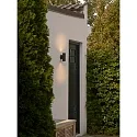 Nordlux Outdoor Wandleuchte ARTILUS, GU10, IP54, IK02, dimmbar, schwarz