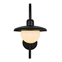 Nordlux Outdoor Wandleuchte BERLO, E27, IP44, dimmbar, schwarz