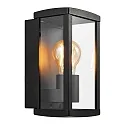 Outdoor Wandleuchte LUCHY, E27, IP44, dimmbar, schwarz