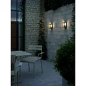 Nordlux wall luminaire LUCHY E27 IP44, black dimmable