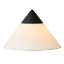 Nordlux wall luminaire LINAS E27 IP54, black dimmable